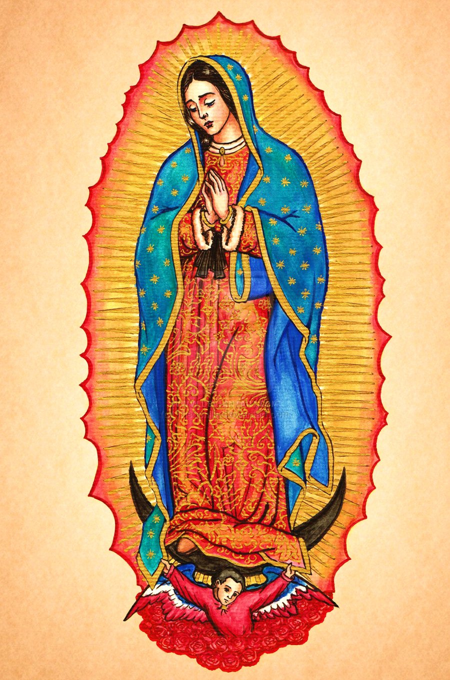Mexican Virgin Mary Wallpaper The Of