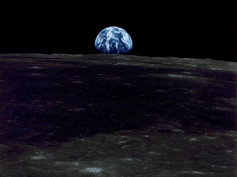 free wallpaper pc free computer wallpaper download Earth from Moon