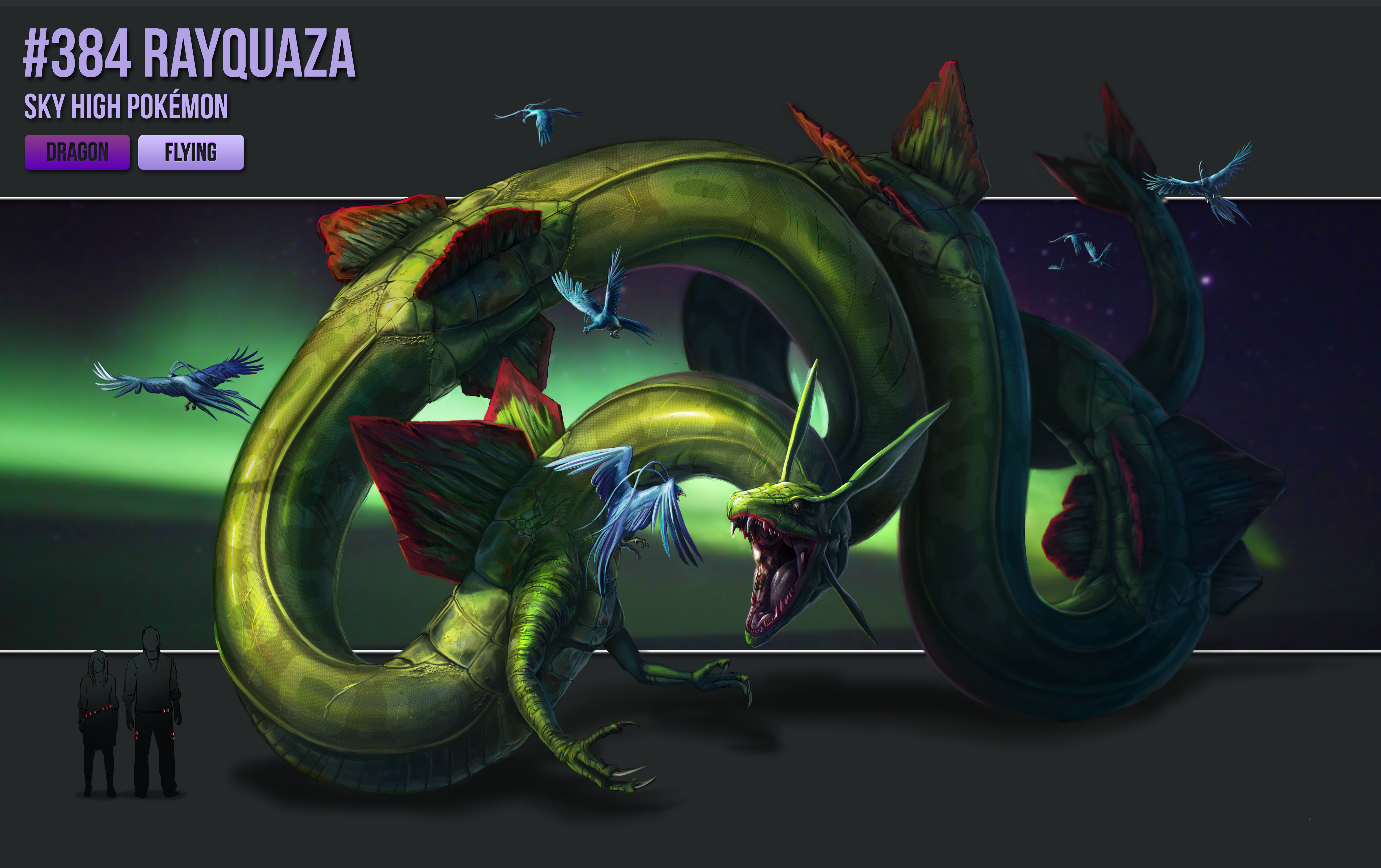 Rayquaza By Catandcrown