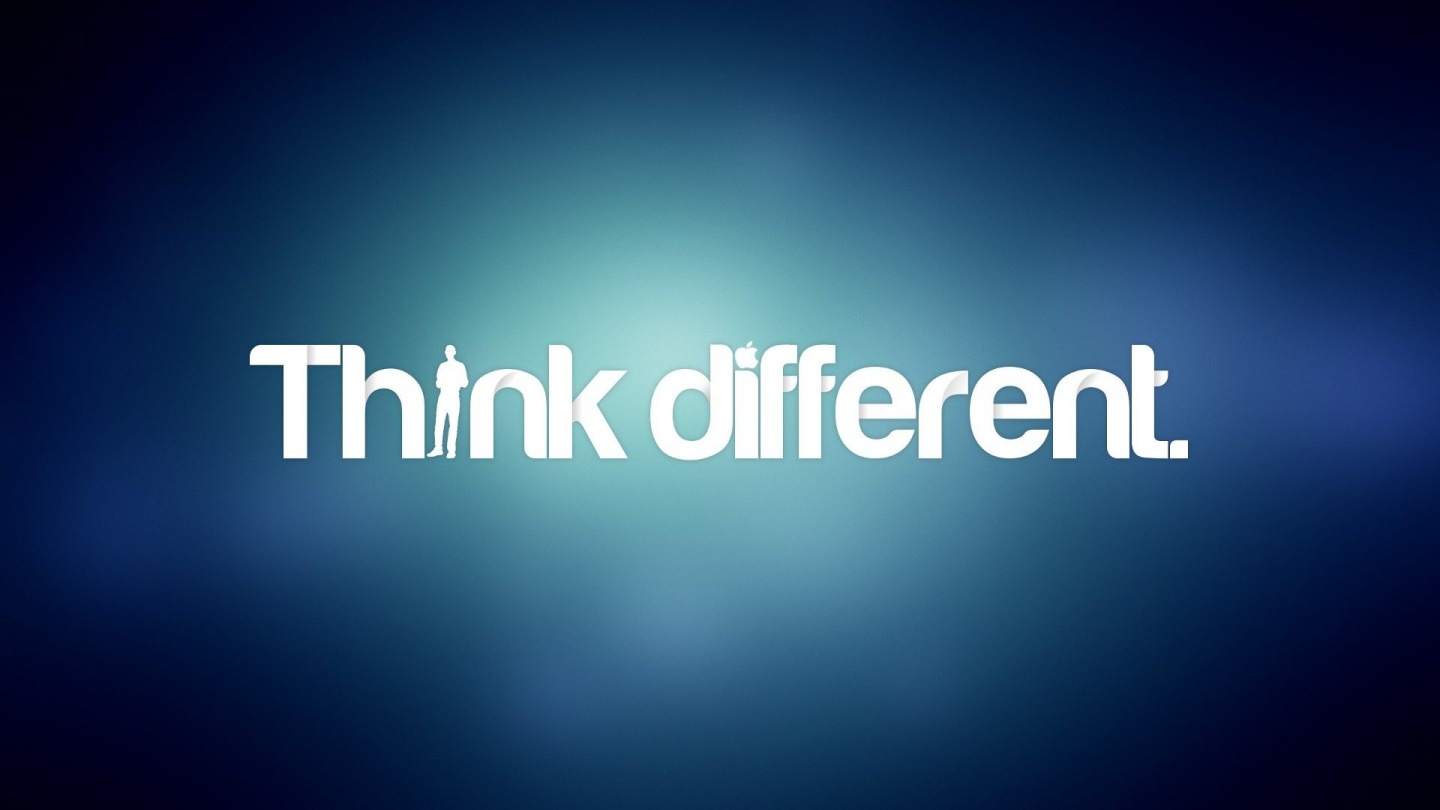 HD Think Different Wallpaper