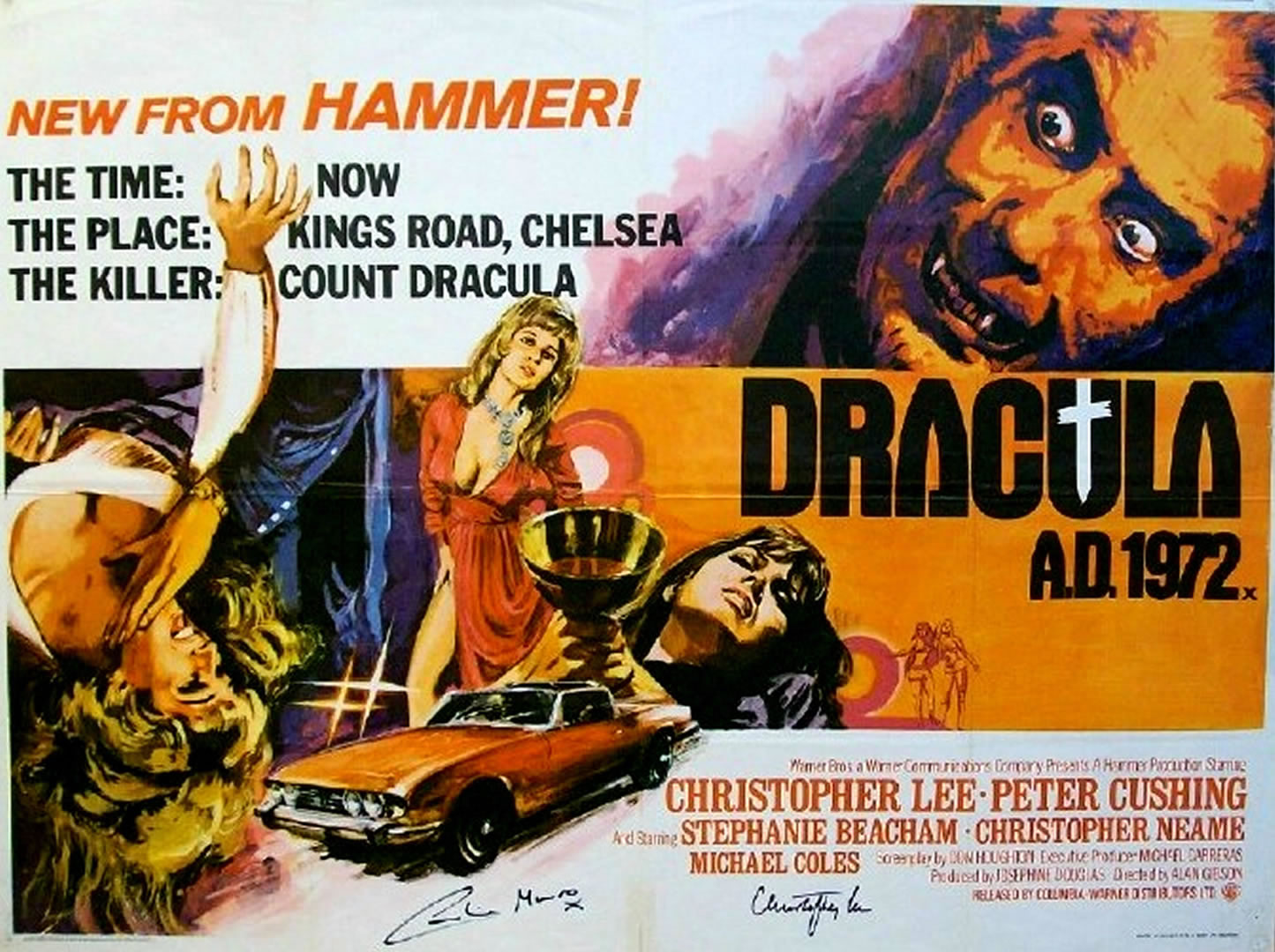 Ad Landscape Hammer Horror B Movie Posters Wallpaper Image