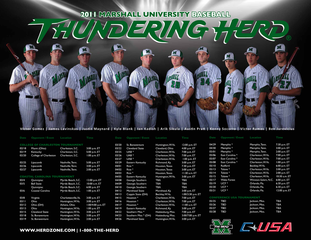 Official Athletic Site Of Marshall Thundering Herd Athletics