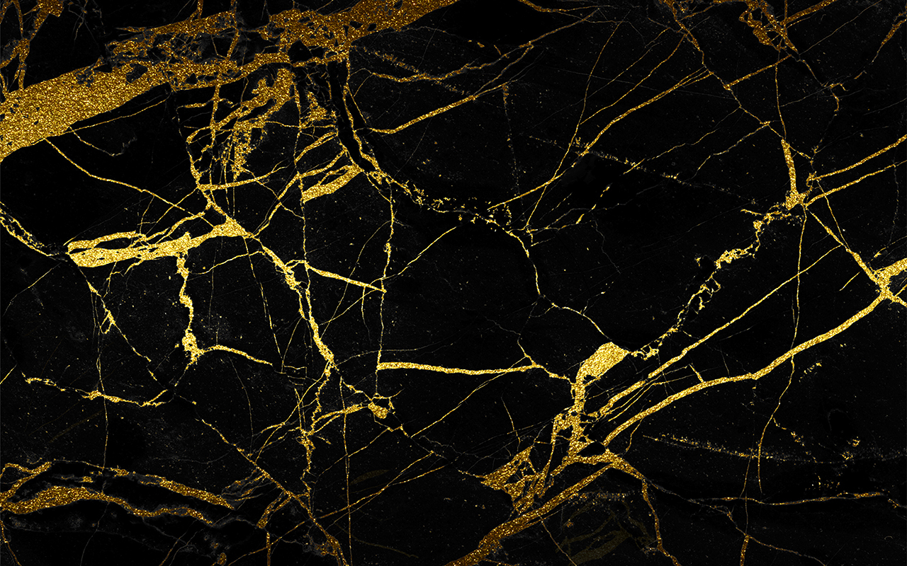 Aesthetic Black Marble Wallpaper