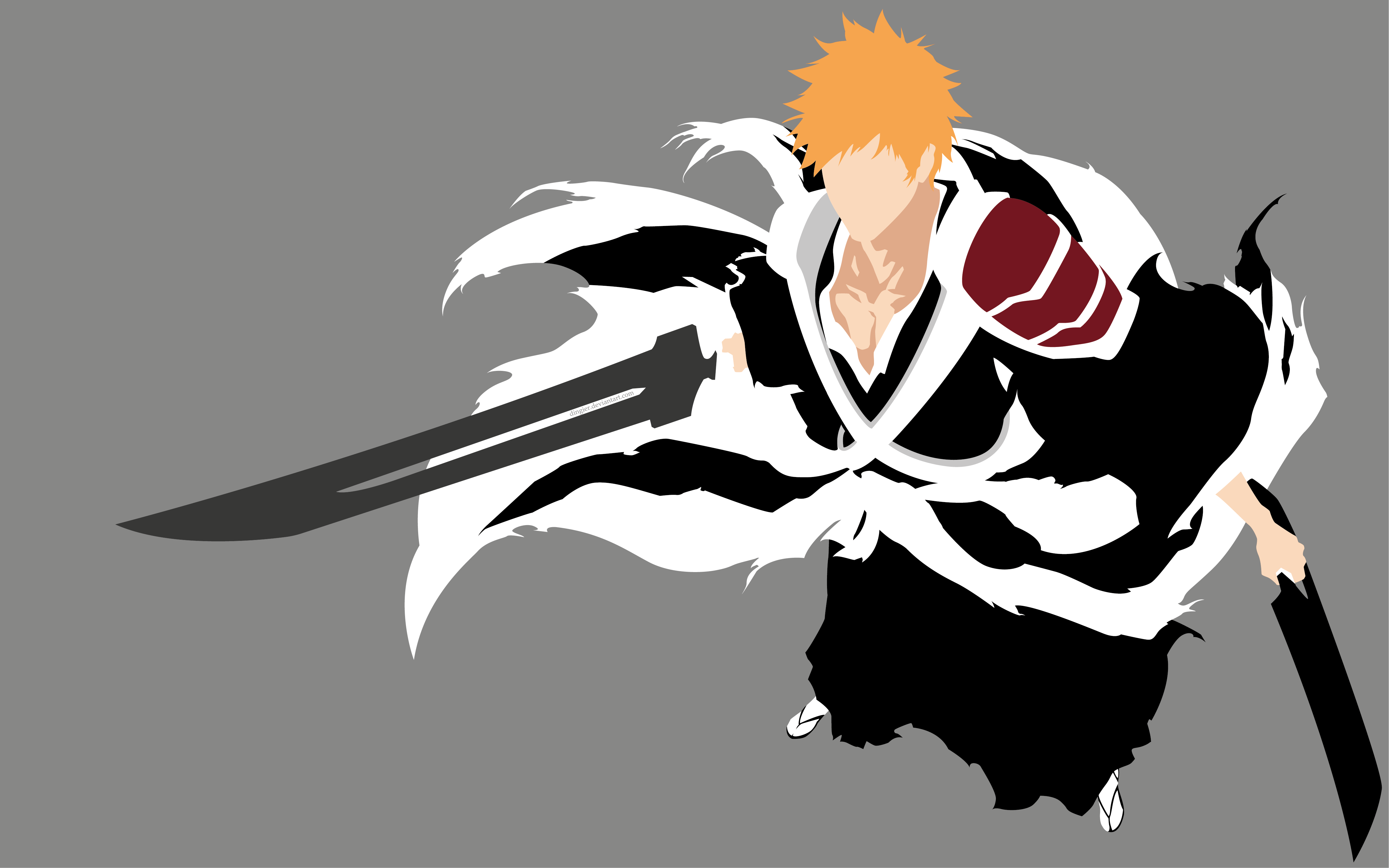 Ichigo Kurosaki Anime Bleach 4k Ultra HD Wallpaper By Linnea