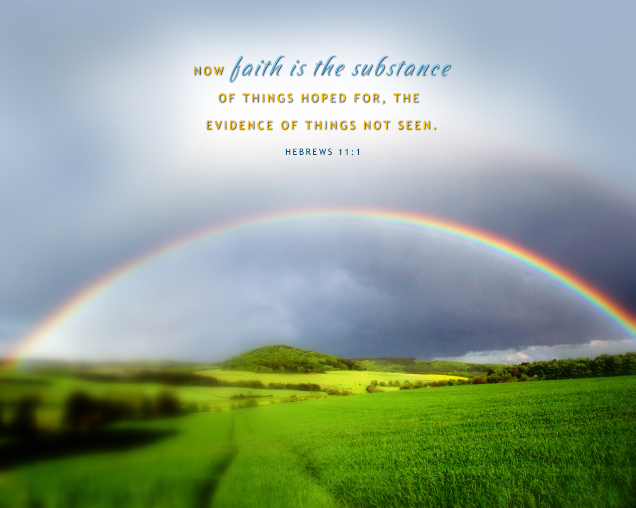 Rainbow Faith Substance The Four Key Formular