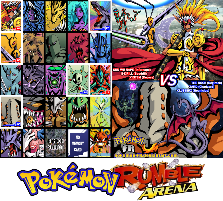 Pokemon Rumble Arena By Fr