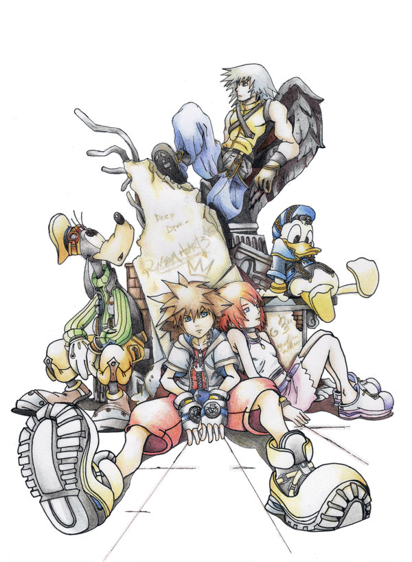 Kingdom Hearts Final Mix Wallpaper By