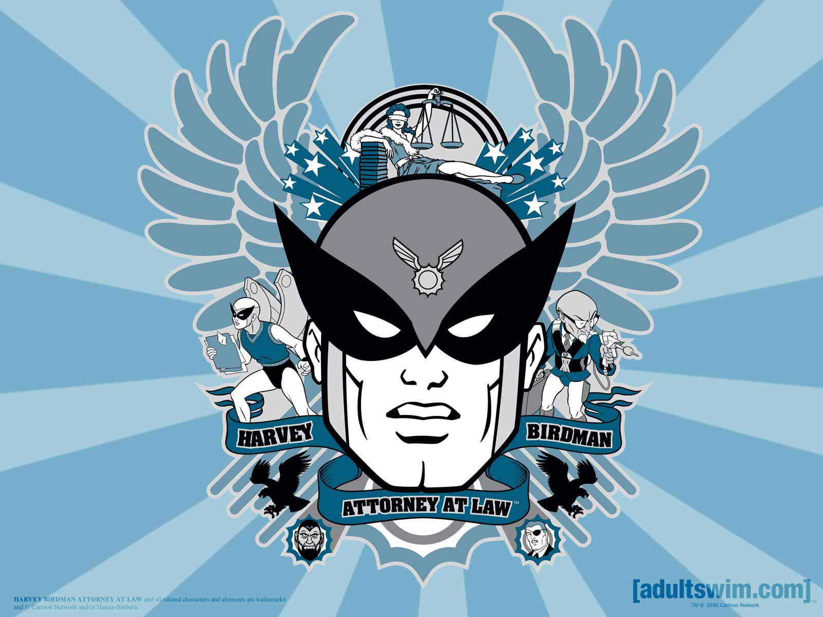 Harvey Birdman Attorney At Law Wallpaper And Background Image
