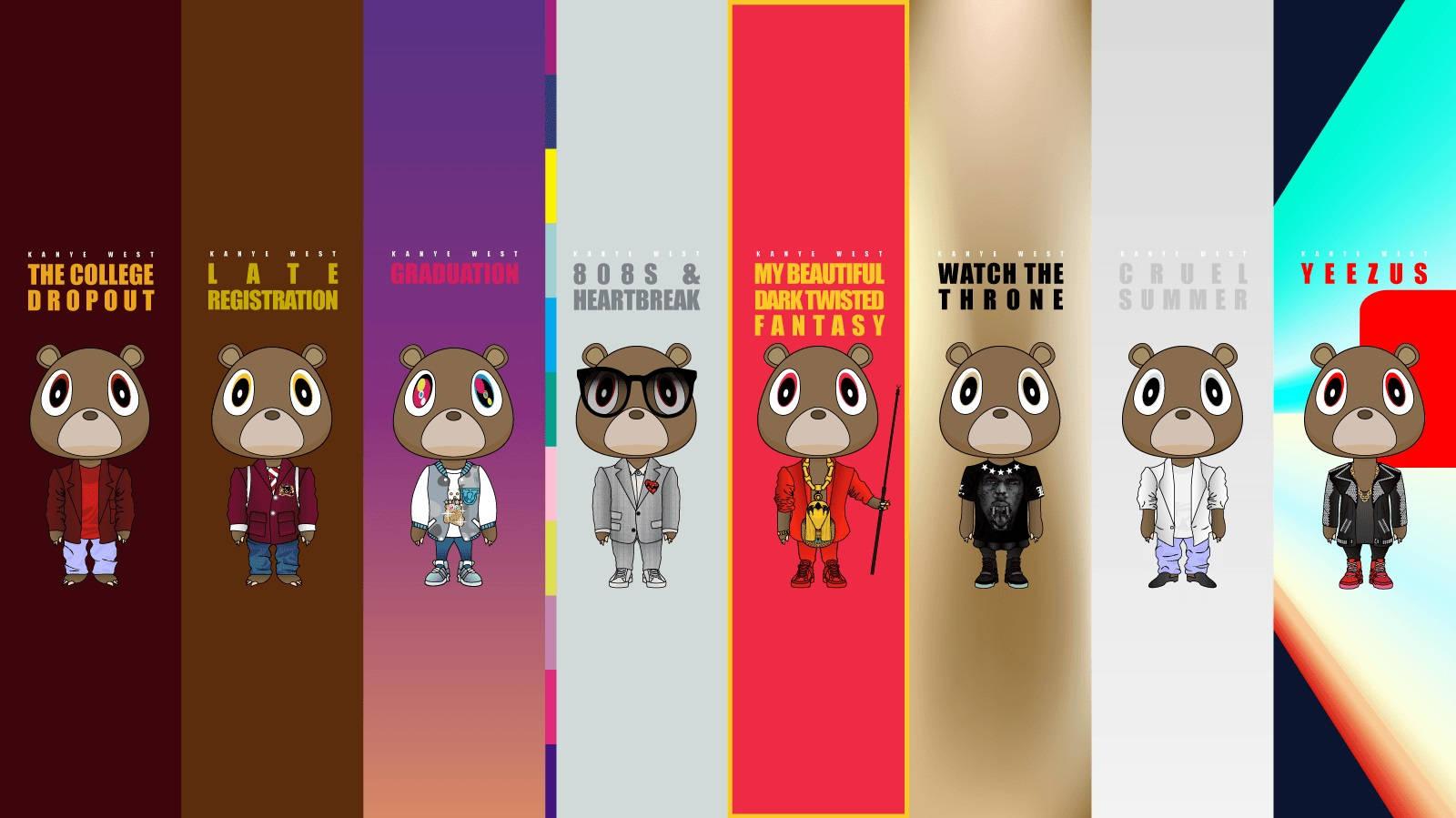 Kanye West Bear Wallpaper