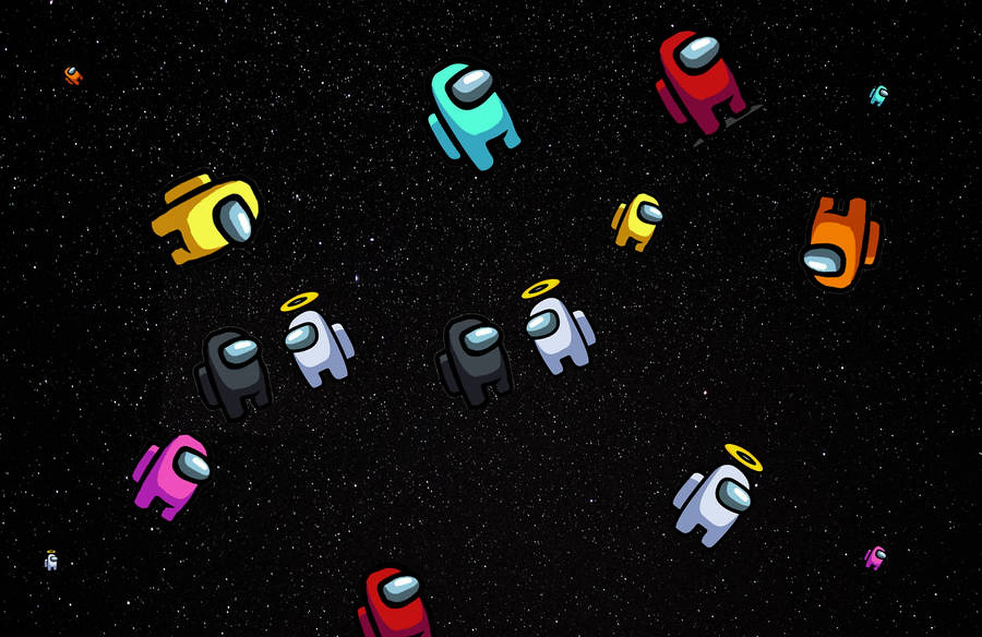 Top Among Us Space Wallpaper Full HD 4k To Use