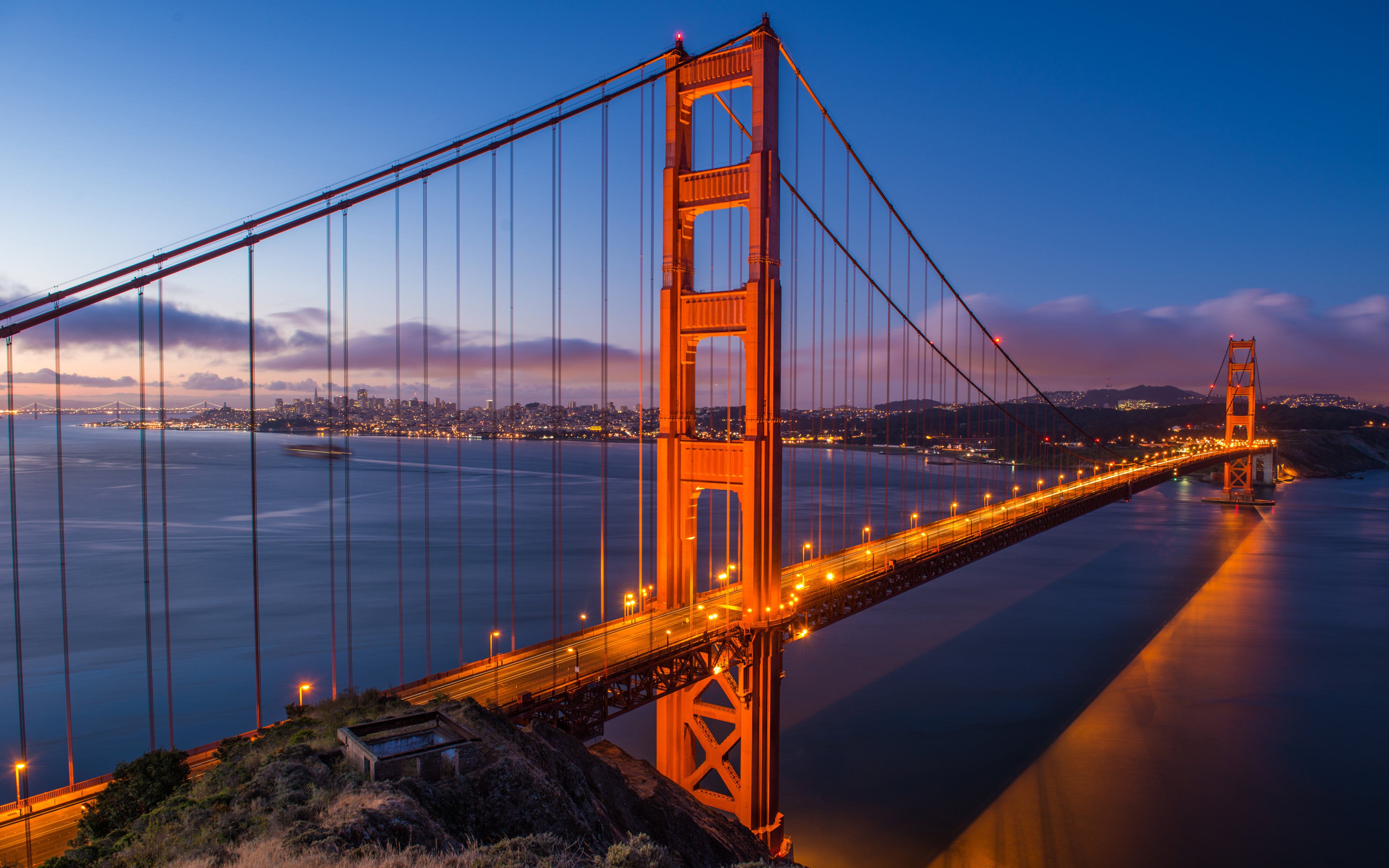 Golden Gate Bridge Widescreen Wallpaper Wide