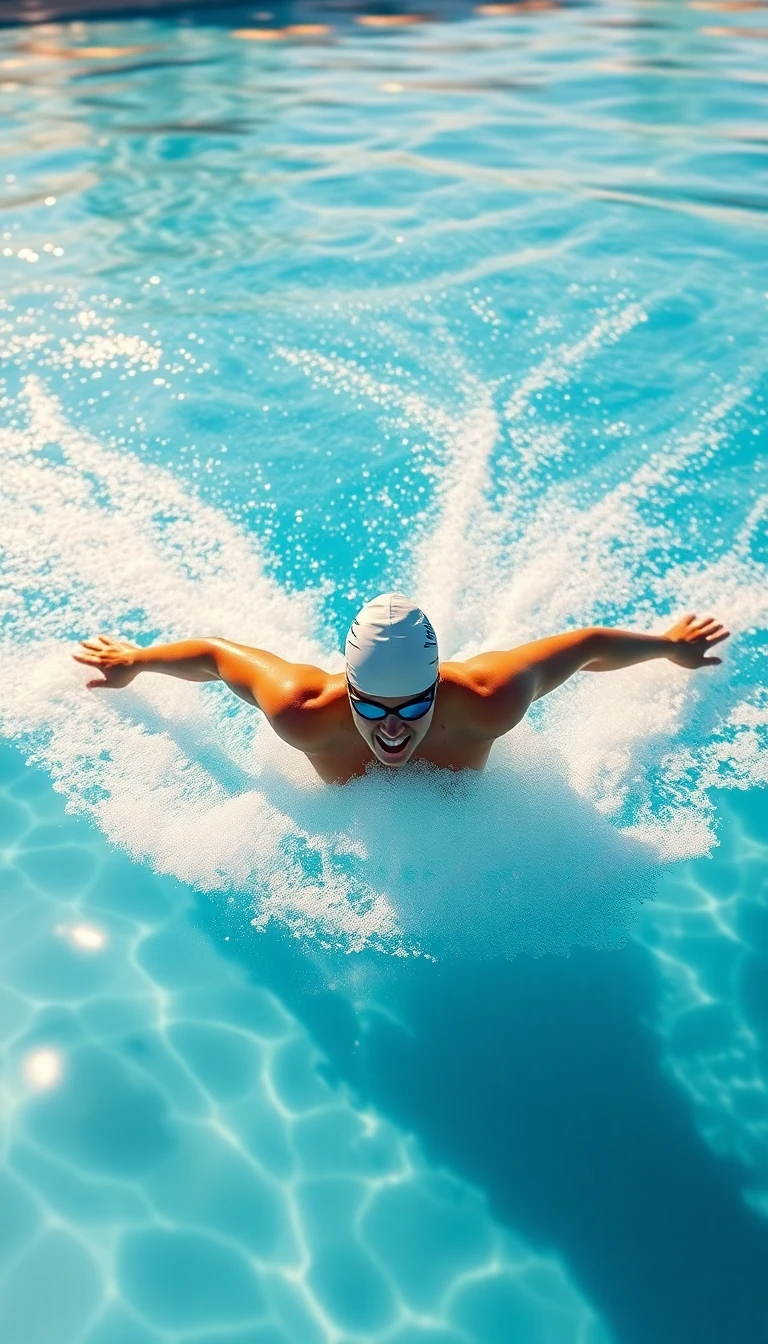 Swimmer Wallpaper
