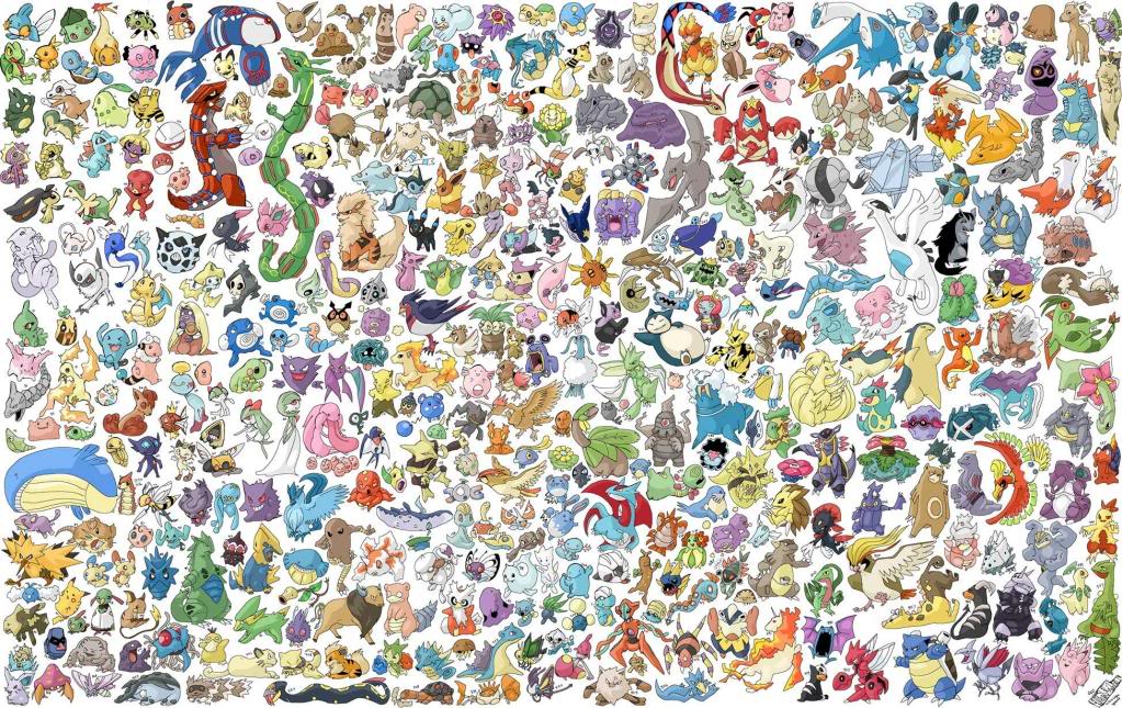 Pokemon Collection Htc Desktop Wallpaper