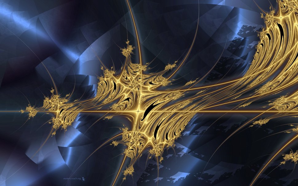 Gold and Blue Wallpaper - WallpaperSafari