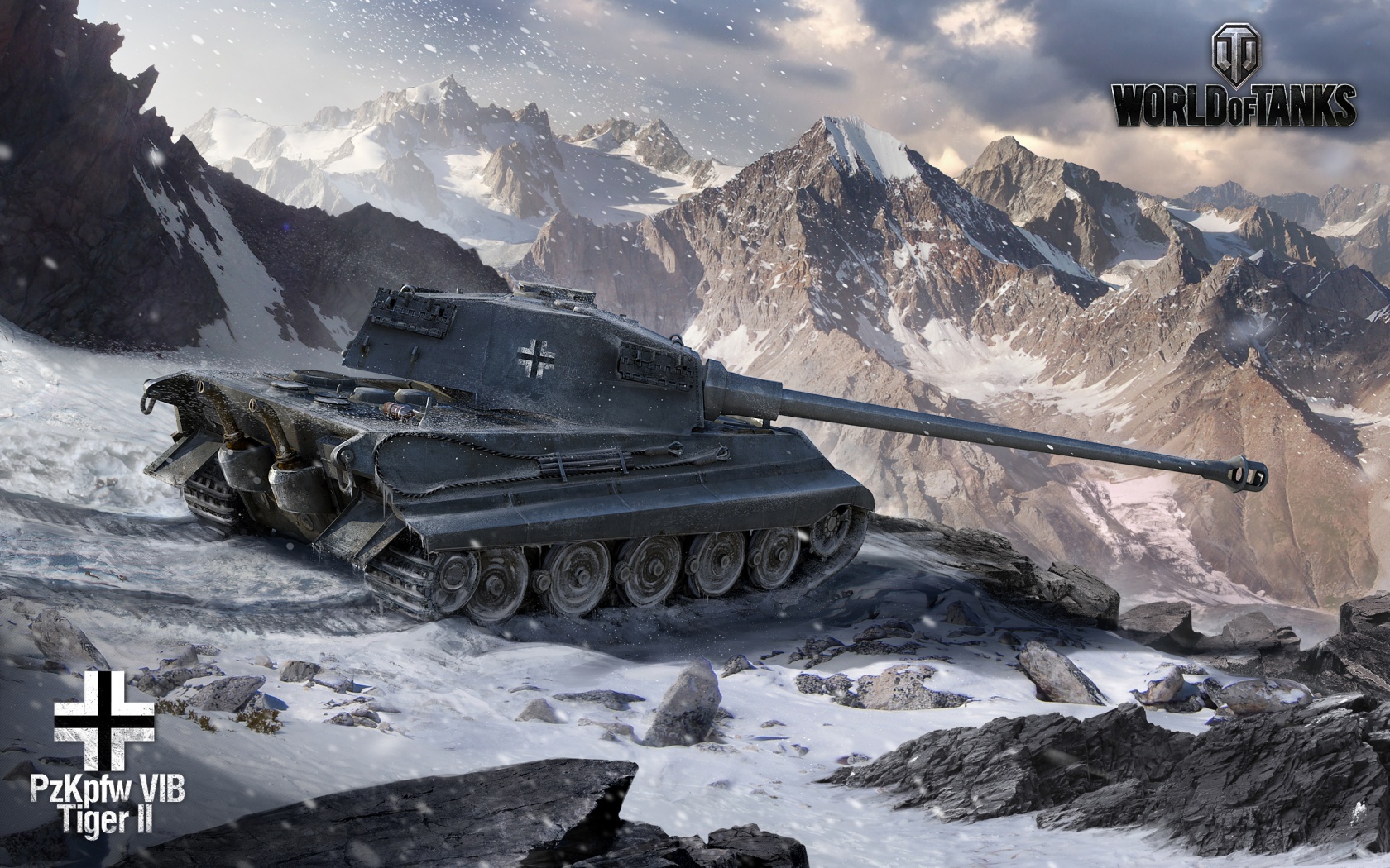 World of Tanks King Tiger wallpaper desktop background in 1680x1050