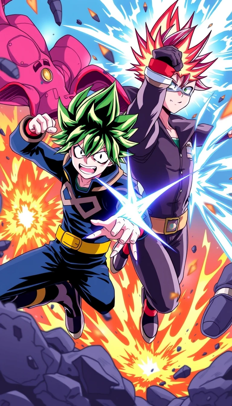 Bakudeku Phone Wallpaper