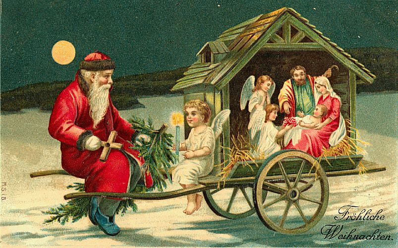 Vintage Santa Wallpaper Claus