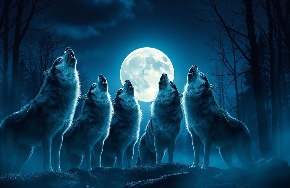 Wolves Screensavers And Wallpaper