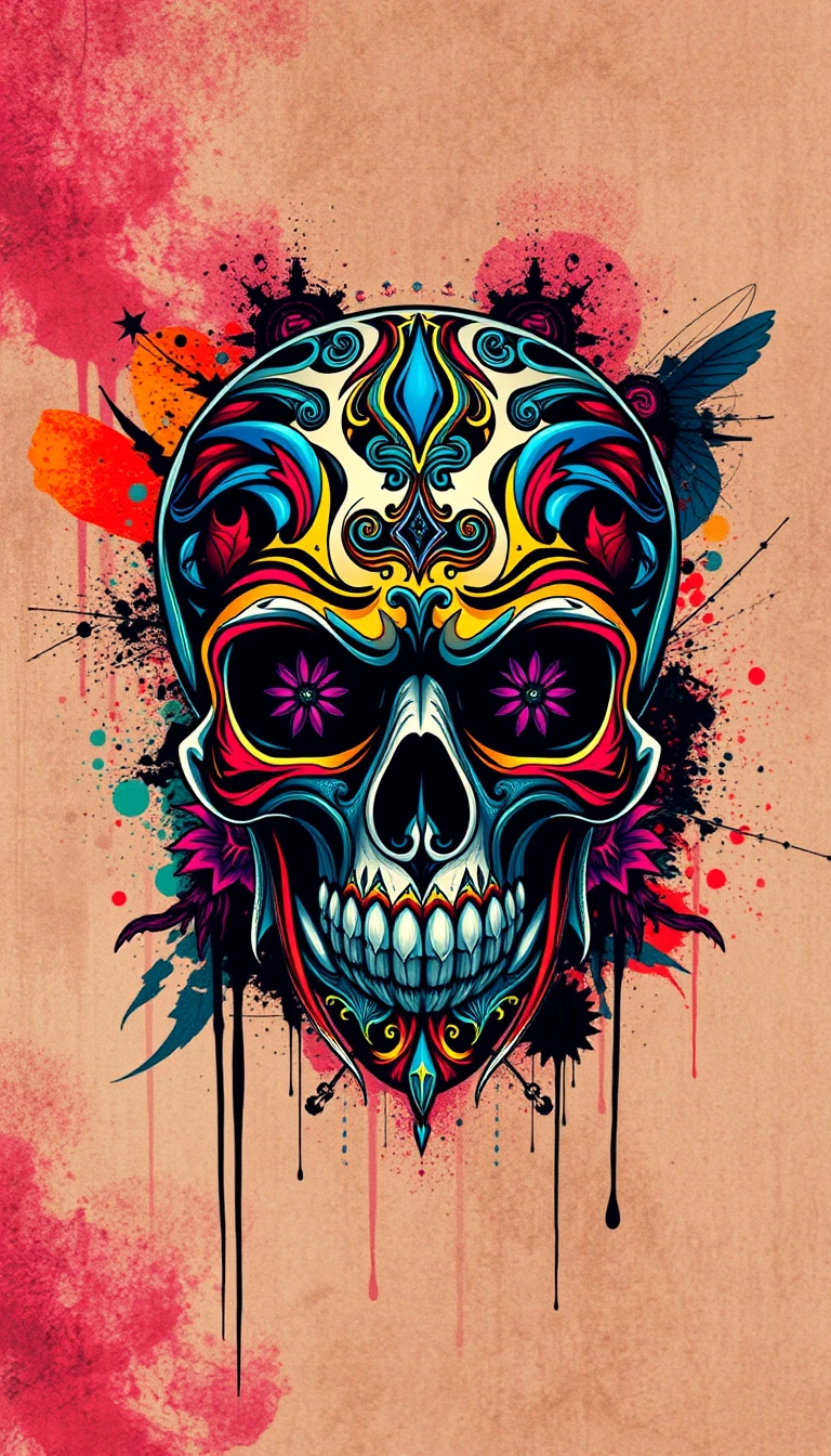 Skull Wallpaper For Mobile