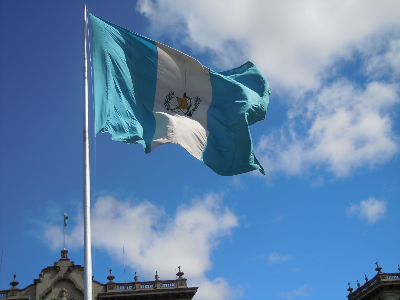 Graafix Spot Flag Of Guatemala