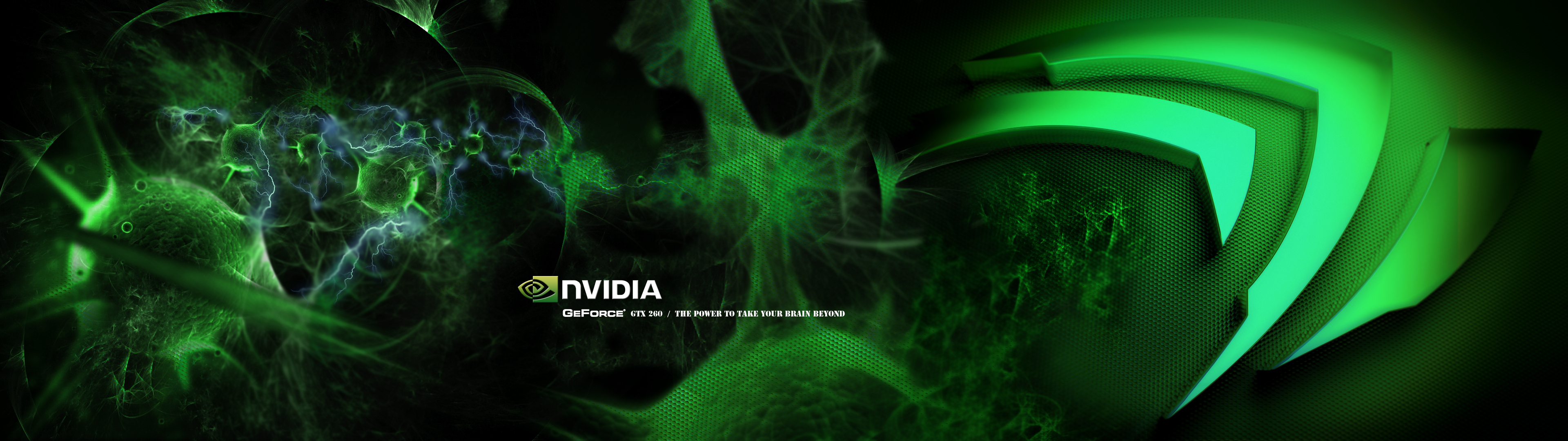 Nvidia Dual Monitor Wallpaper By Verdessoto