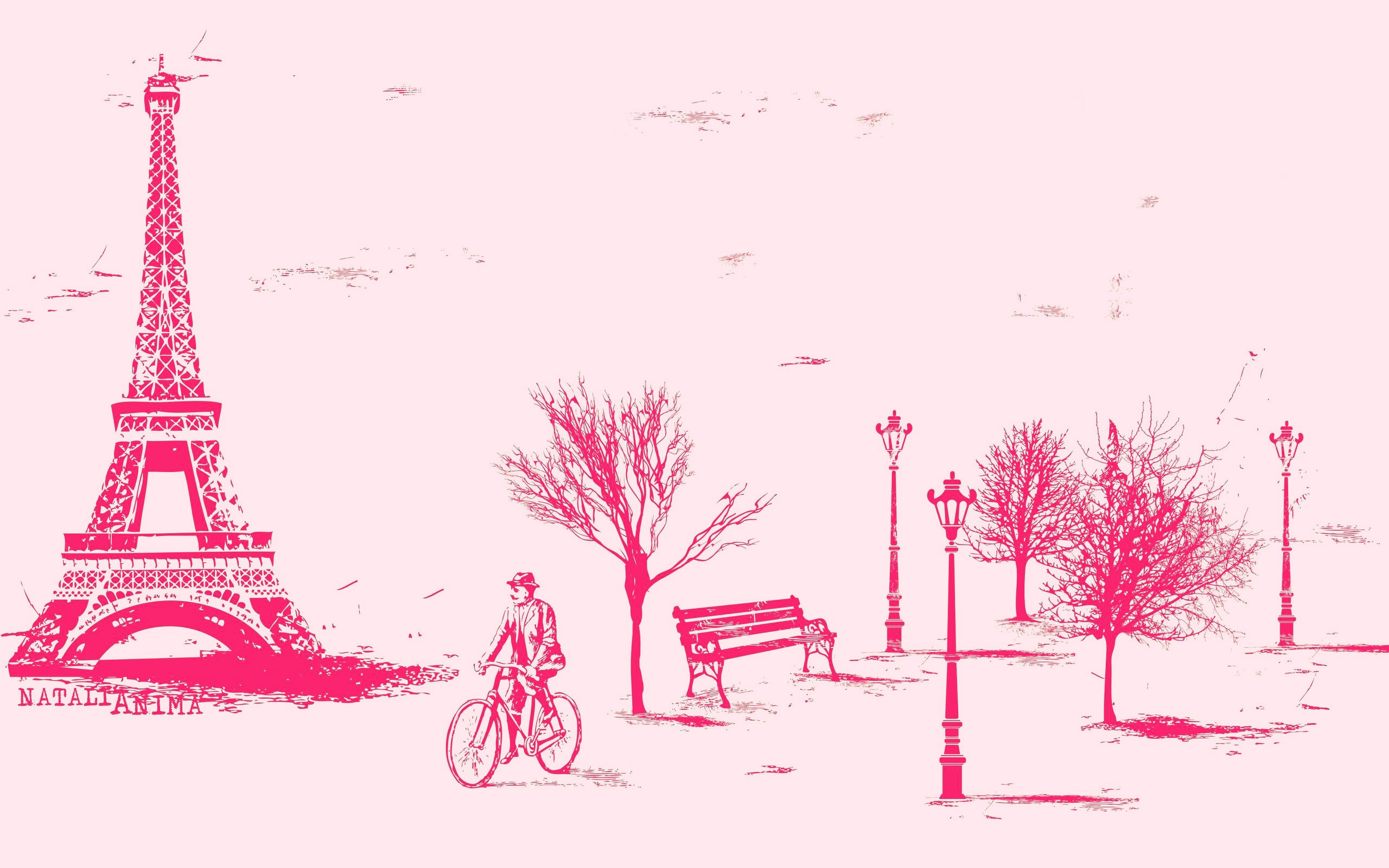 Cycling In Paris Wallpaper By Wallpaperlepi