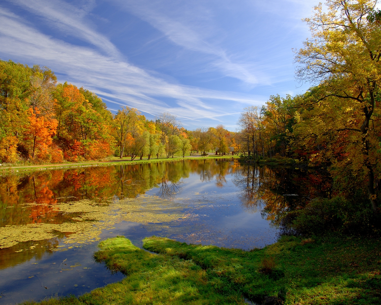 Autumn Landscape HD By Claudiu D Desktop Wallpaper