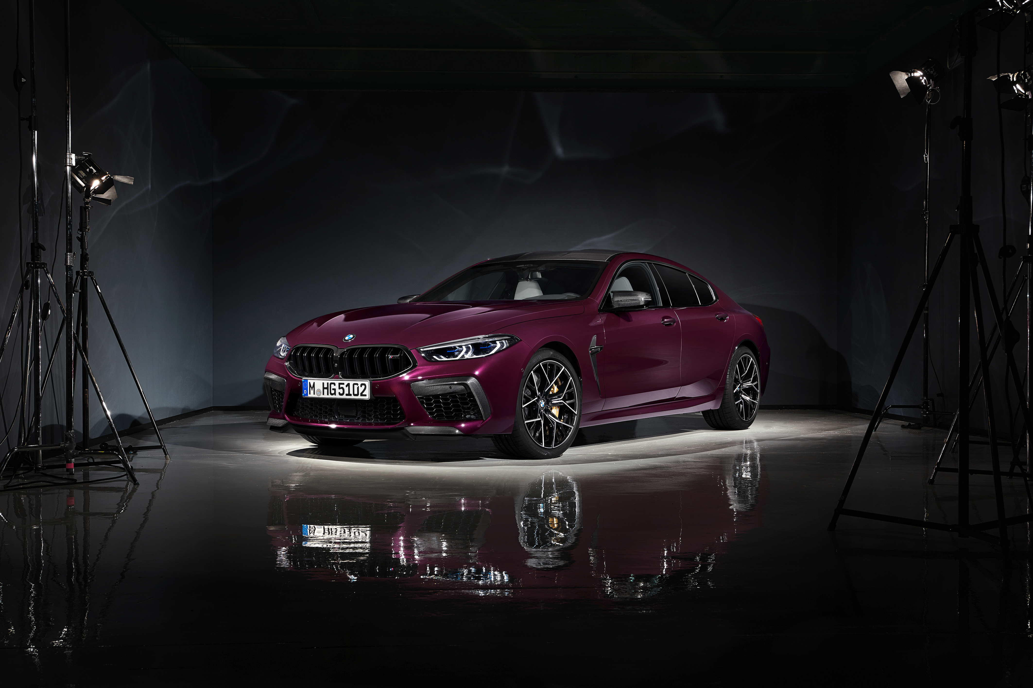 Purple Car Bmw Vehicle M8 4k Ultra HD Wallpaper