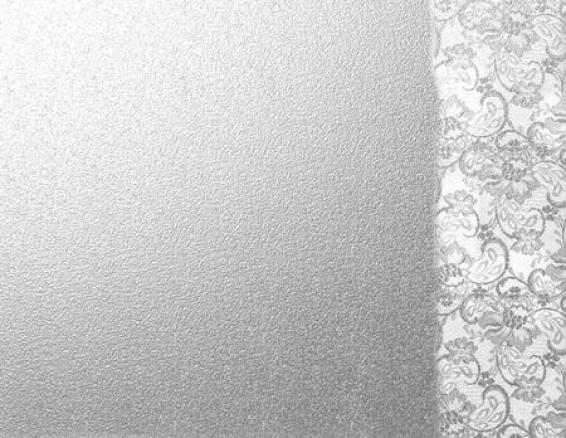 Metallic Snow Lace White Dark Texture Border