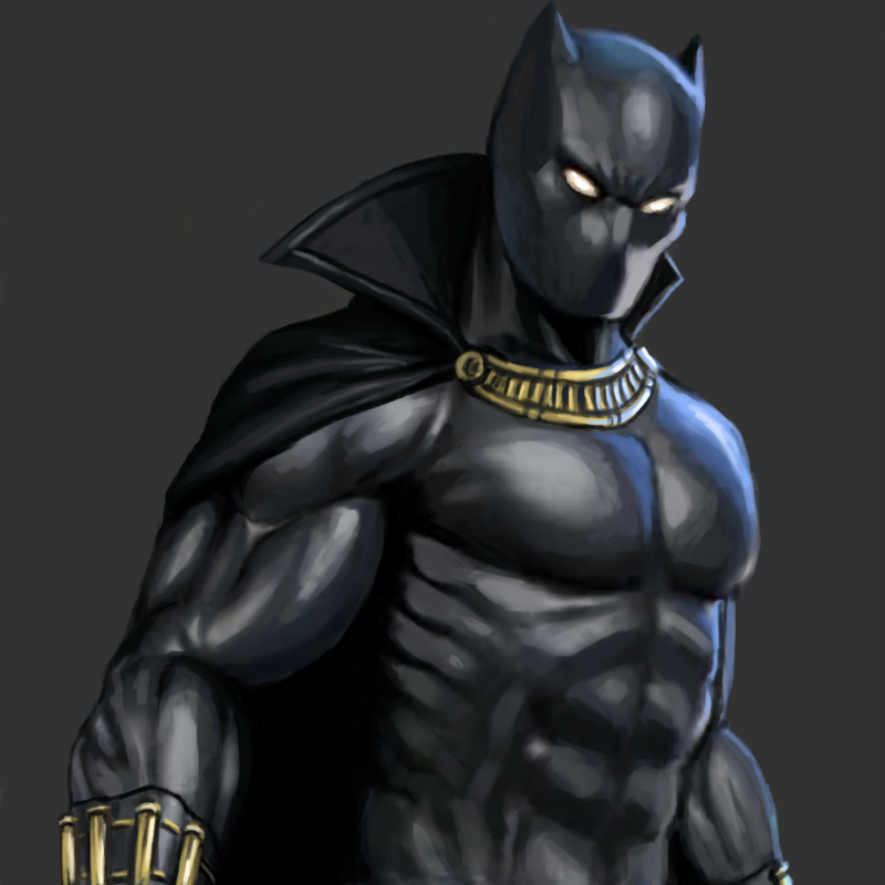 Black Panther by FonteArt on