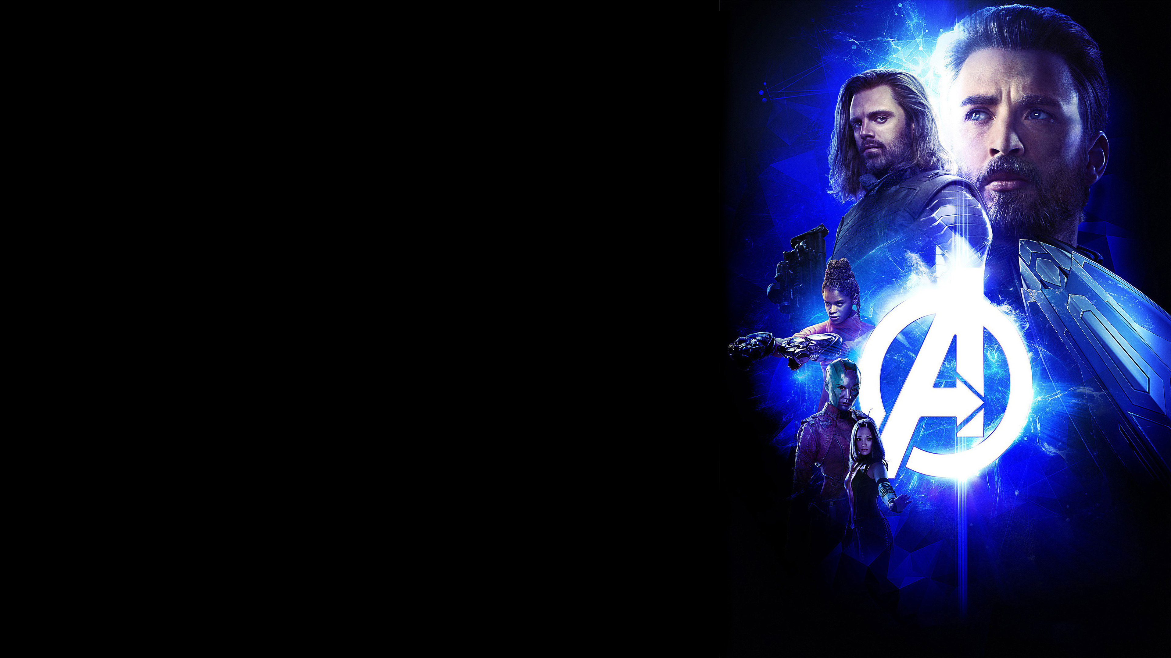Avengers Infinity War Space Stone Poster 4k Wallpaper HD Movies