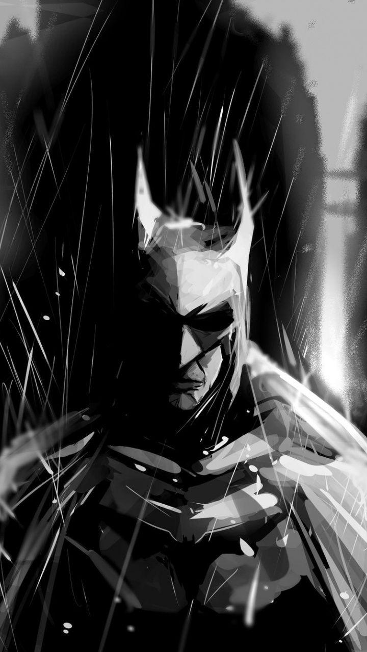 Batman Dark Knight Sketch Art Wallpaper