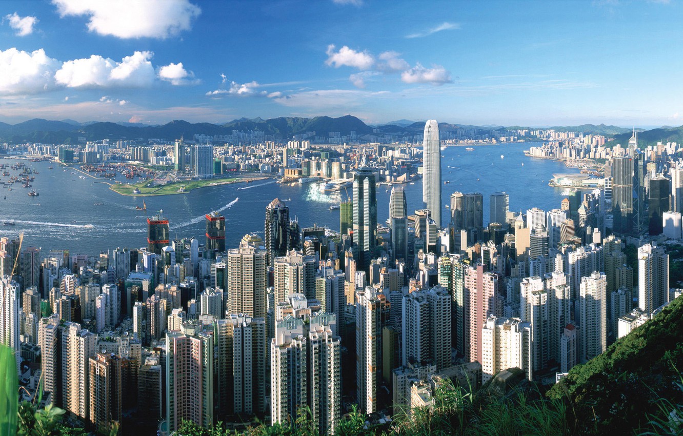 Wallpaper City Hongkong Image For Desktop Section
