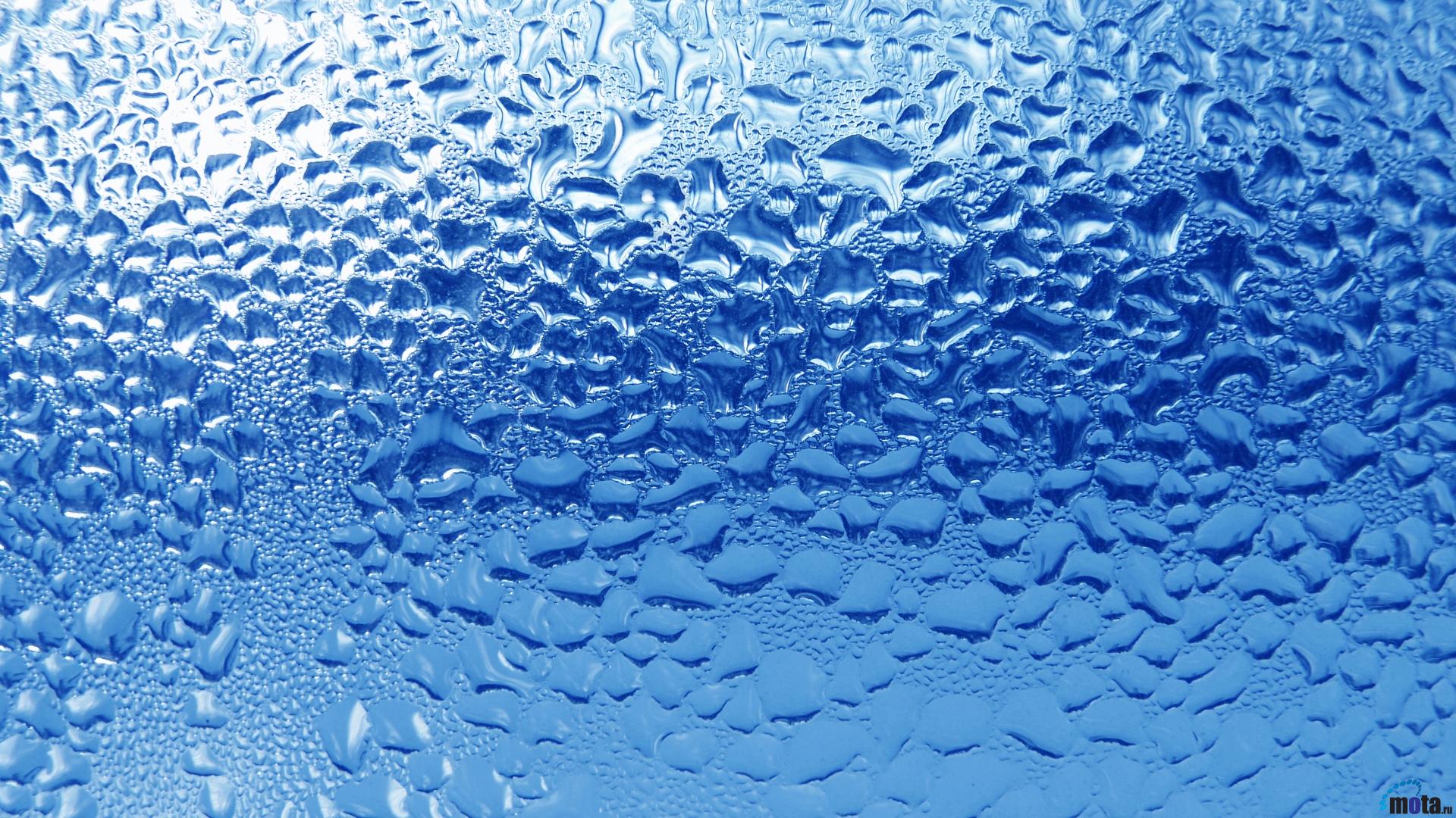Desktop Wallpaper Water Drops On Window Glass Surface