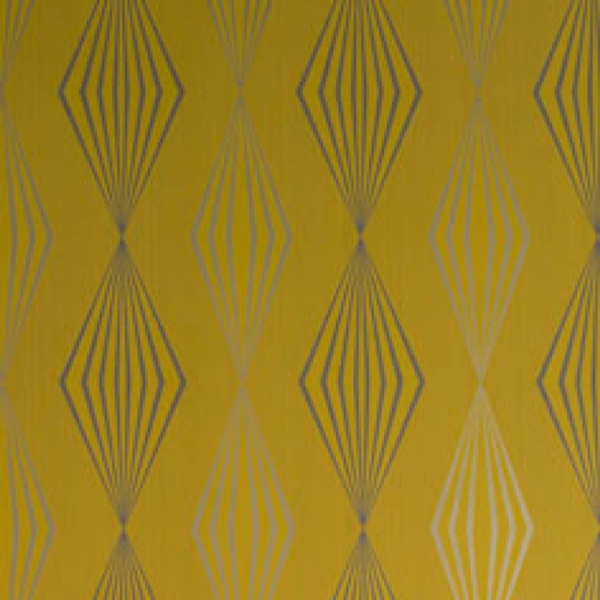 Feature Wallpaper Dulux Graphika Mustard