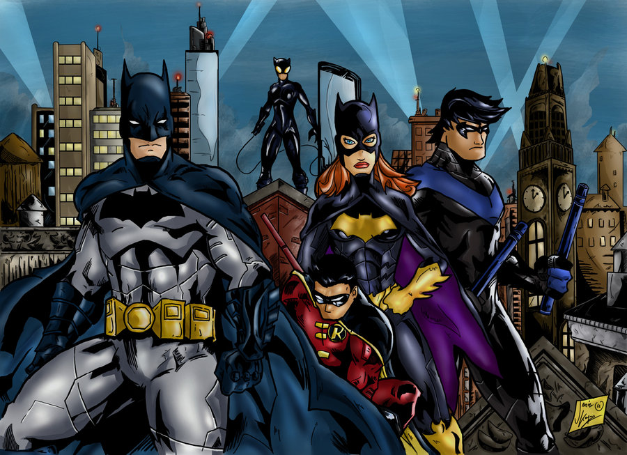 The Bat Family By Jey2k