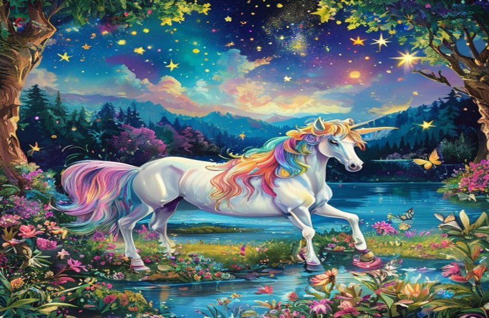 Unicorns Background
