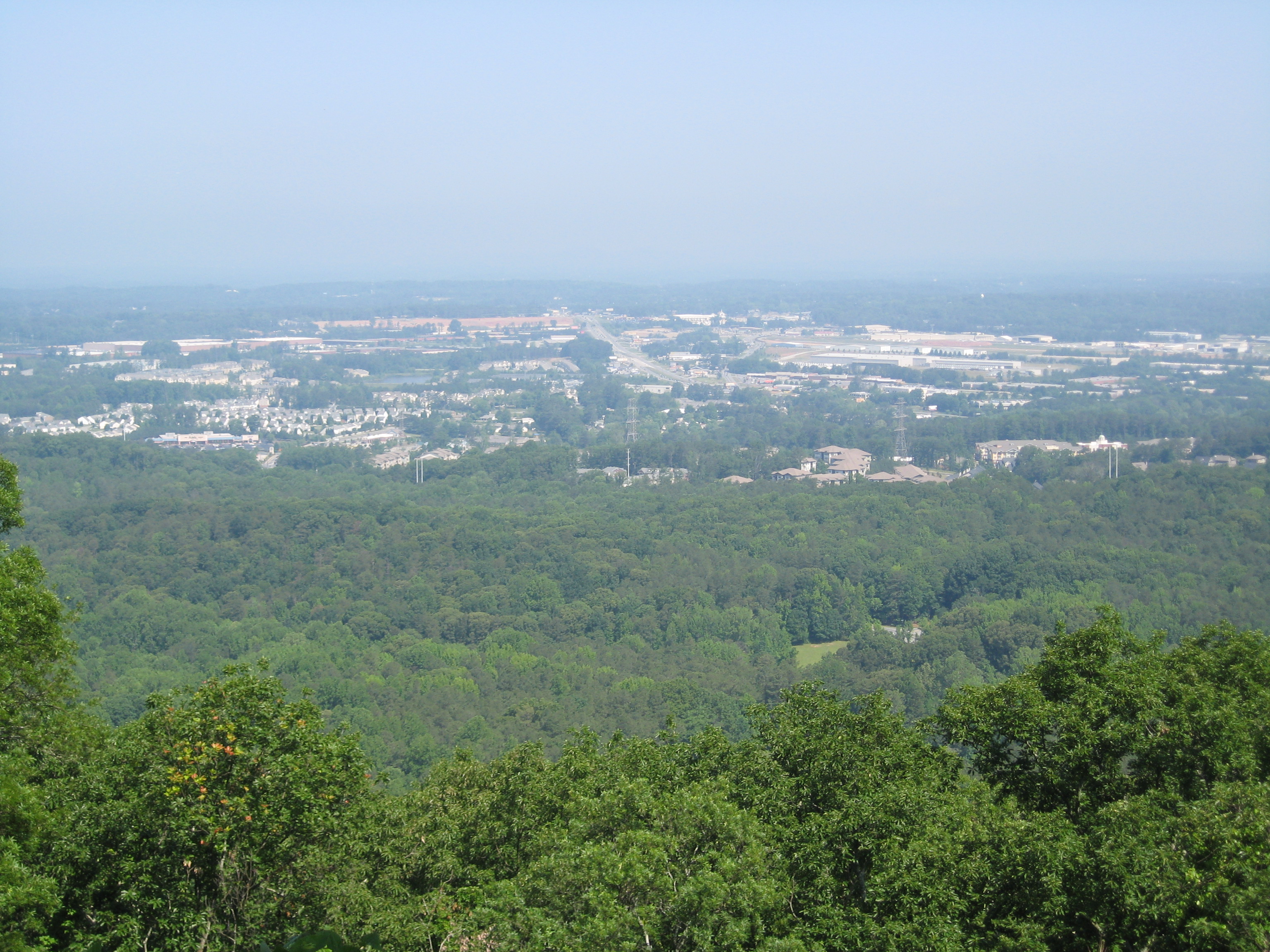 Summit Of Stone Mountain Kennesaw In Background Jpg
