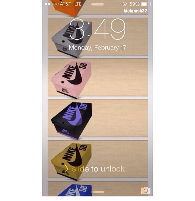 Kickpush32 Has Designed One Sick Nike Sb Wallpaper For Your iPhone