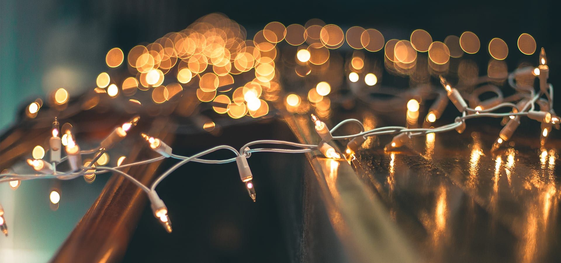 Fairy Lights Aesthetic Wallpaper