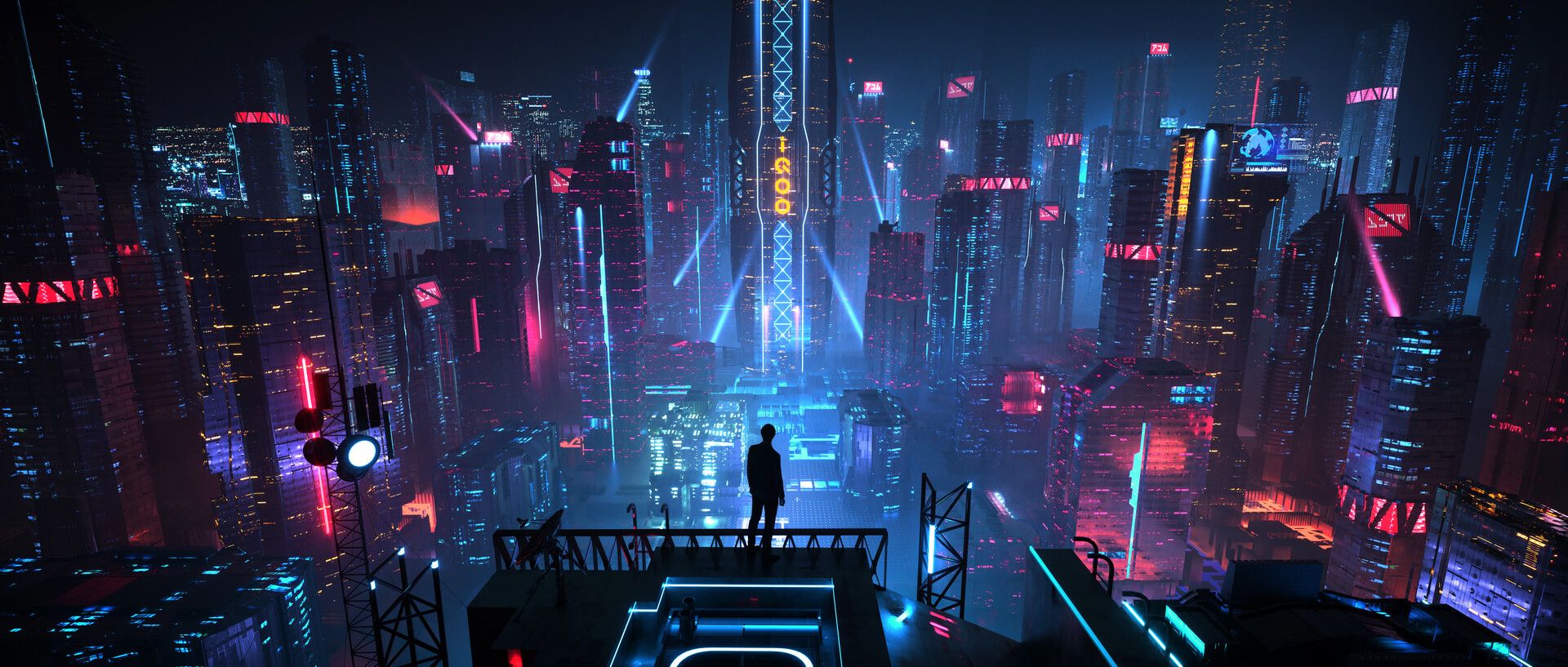 Sự kết hợp giữa những cảnh quan đô thị và công nghệ tiên tiến trong bức hình nền Cyberpunk city desktop này sẽ khiến bạn cảm thấy như mình đang được sống trong một thế giới tương lai không xa. Hãy nhấp vào hình ảnh và khám phá cảm giác hưng phấn đó.