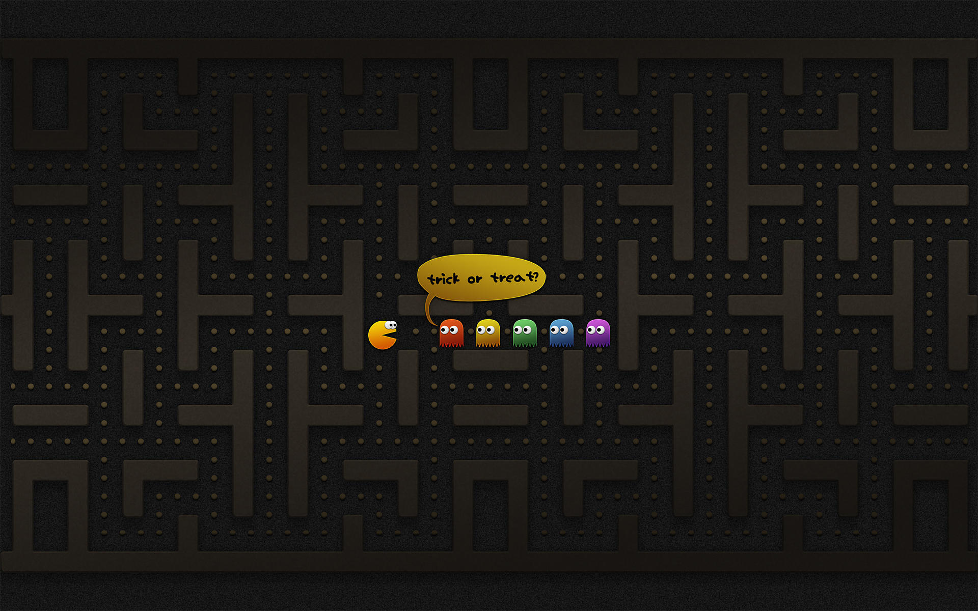 HD Pacman Wallpaper