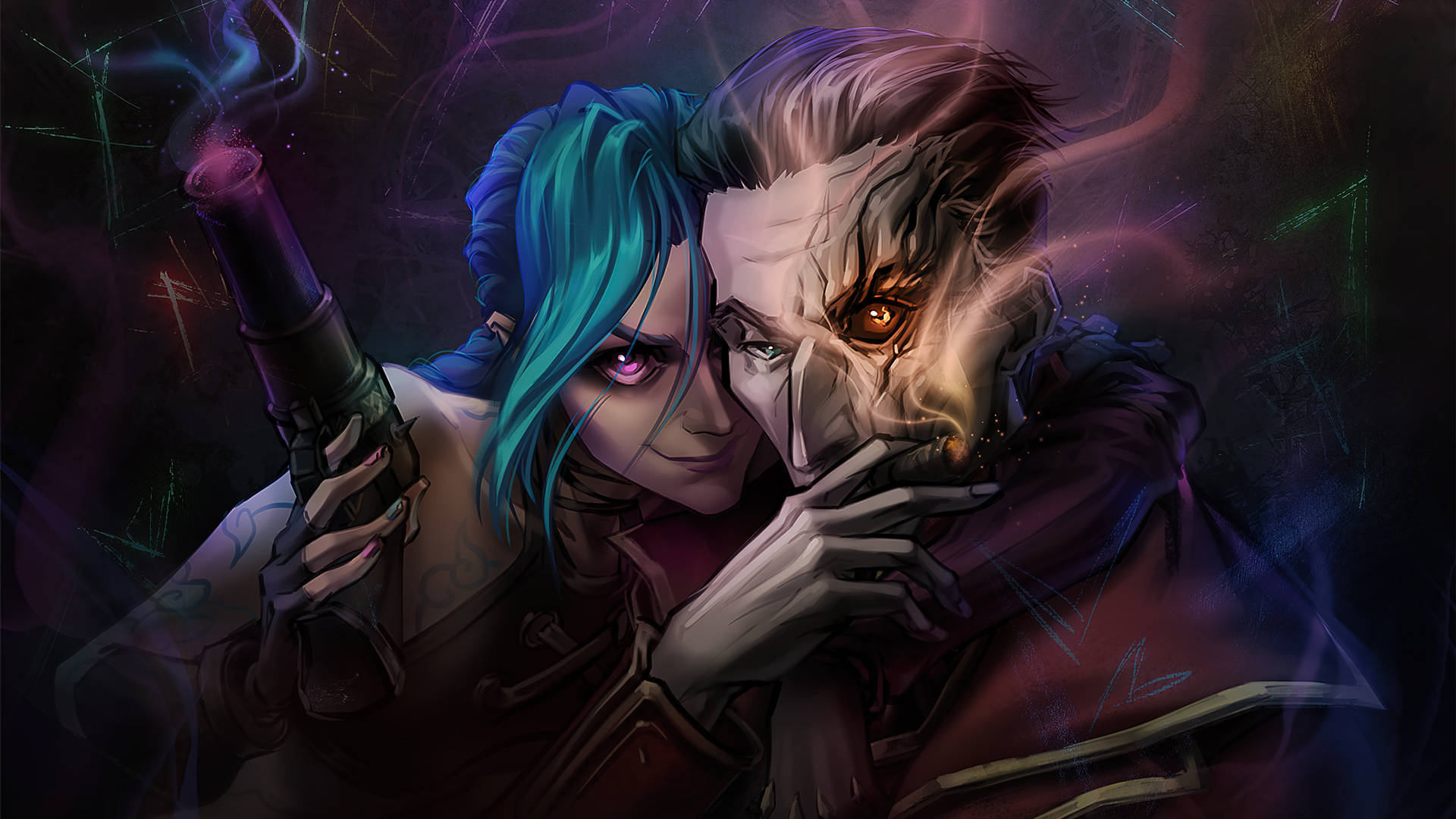 Top Jinx Arcane Wallpaper Full HD 4k To Use