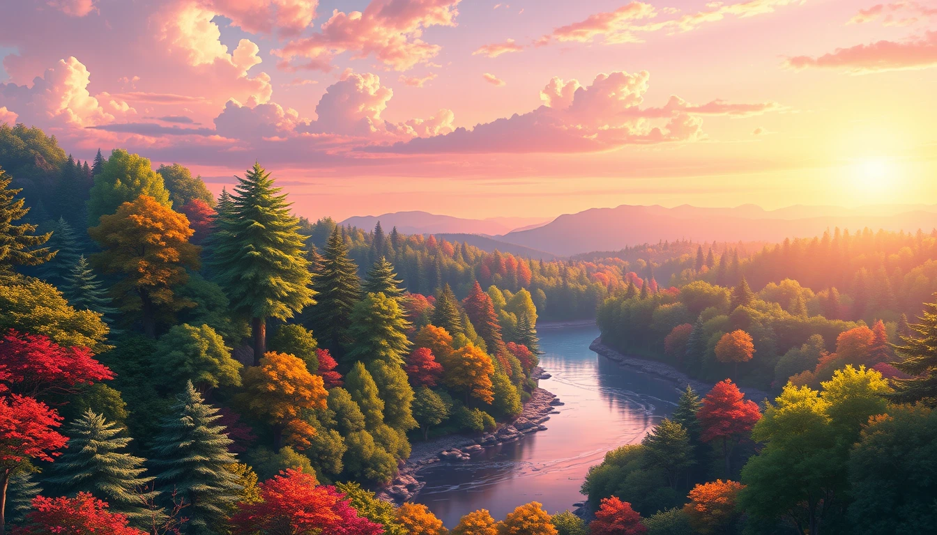 Anime Landscapes Wallpaper