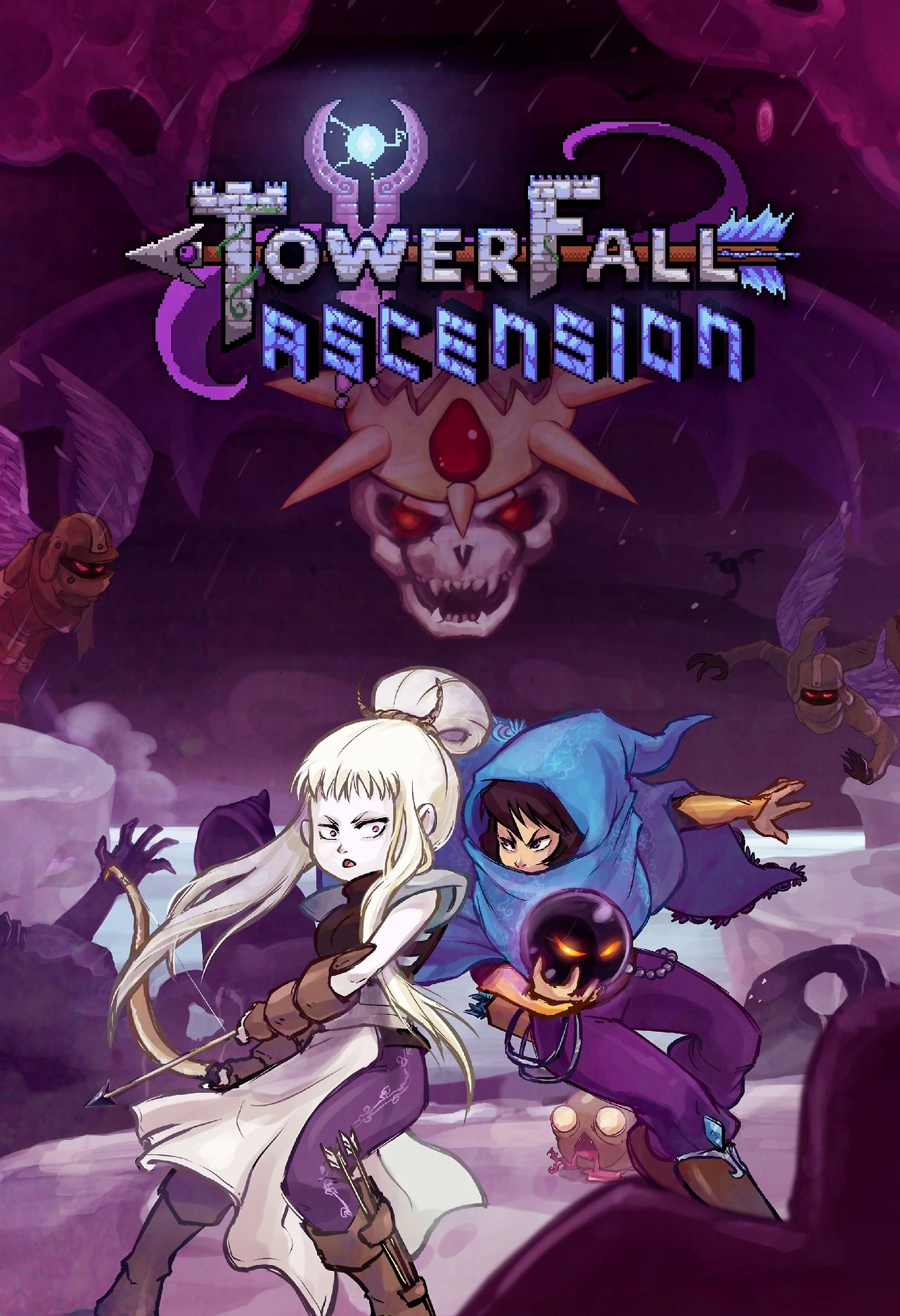 Towerfall Ascension Poster Art Fanning Video Game