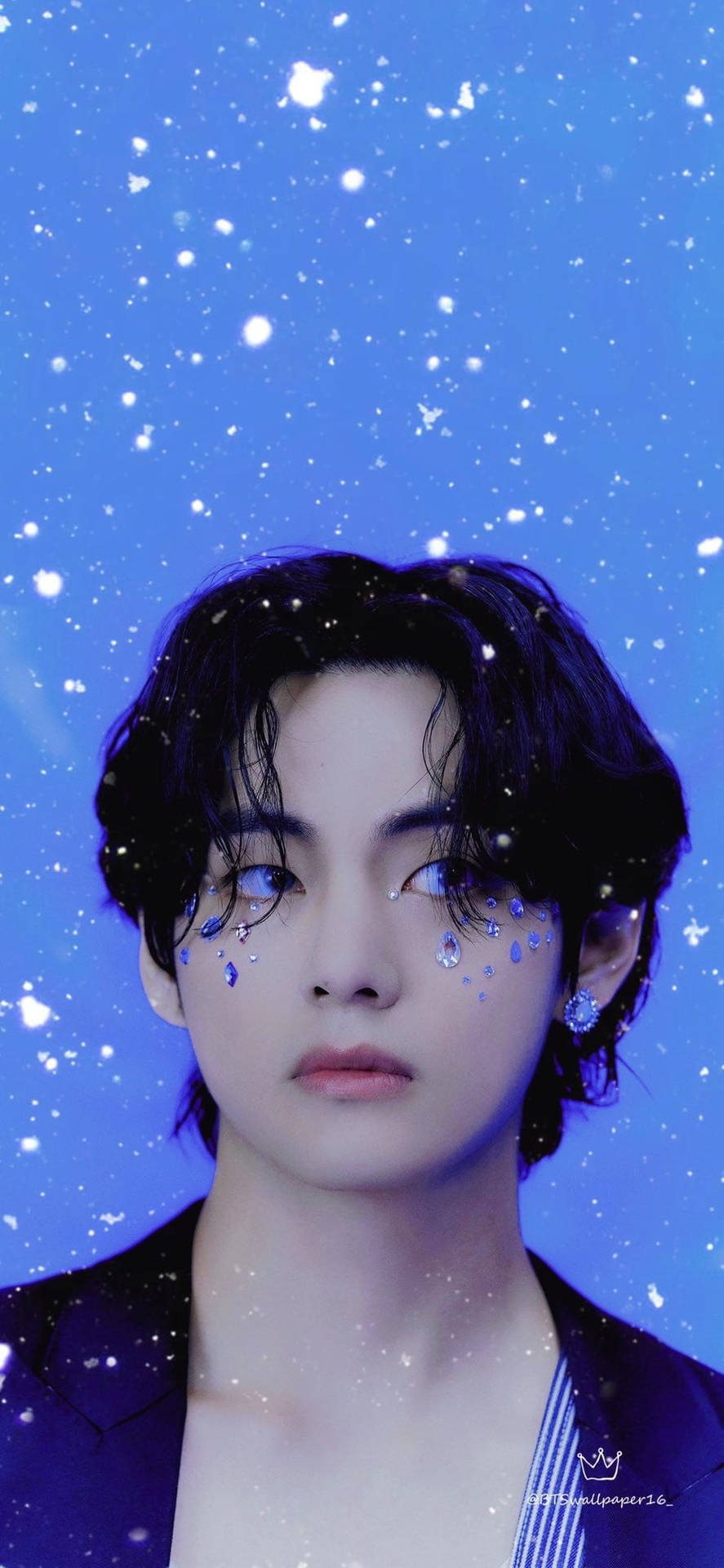 Bts Tae Hyung Face Jewels Ccntbao48sheg8b8 Wallpaper