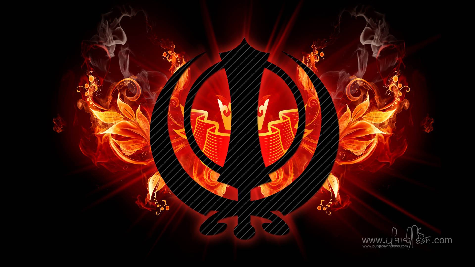 Khanda Definition Sikh Emblem Pictures HD Wallpaper Background