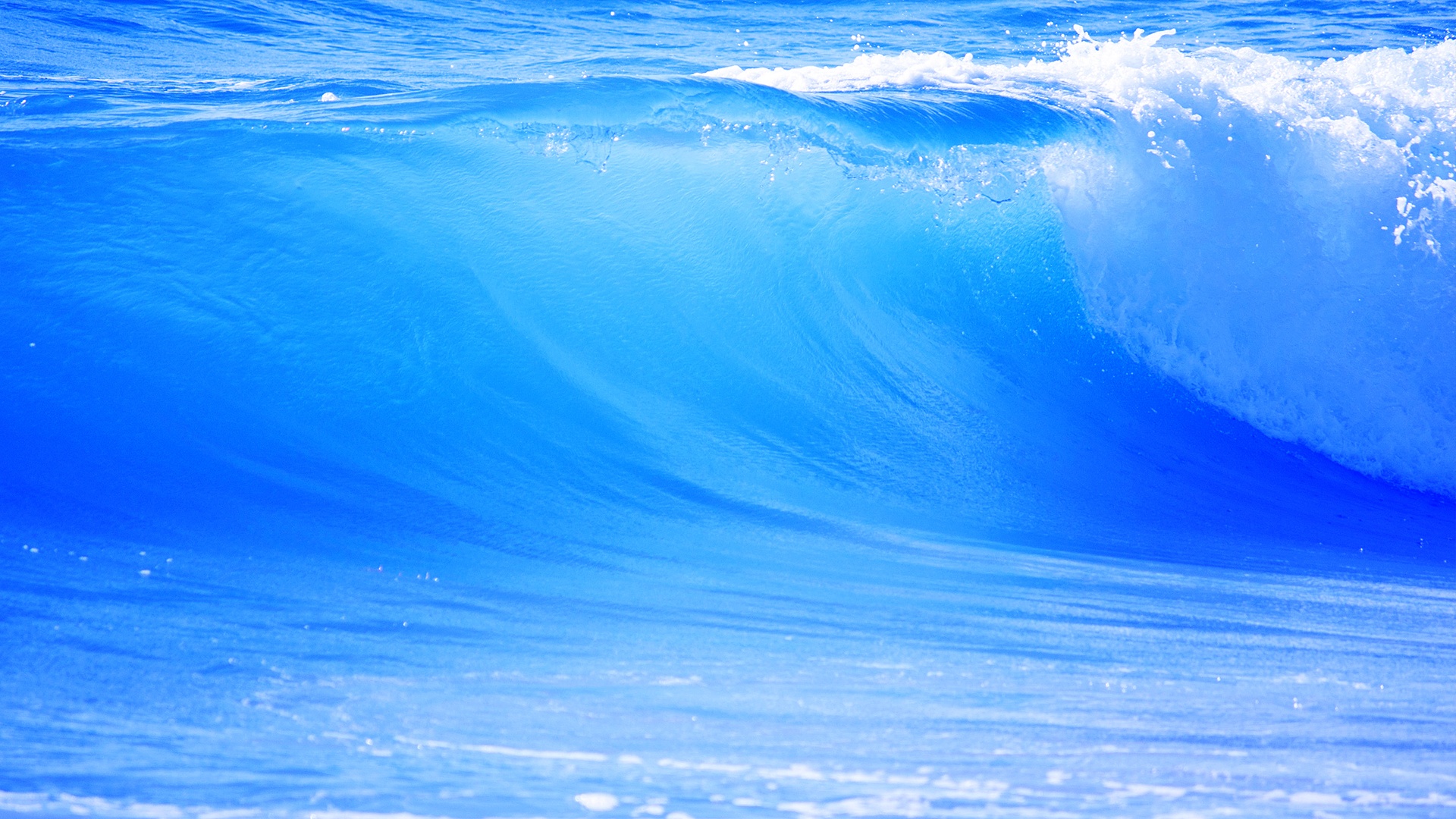 Ocean Blue Waves X Close