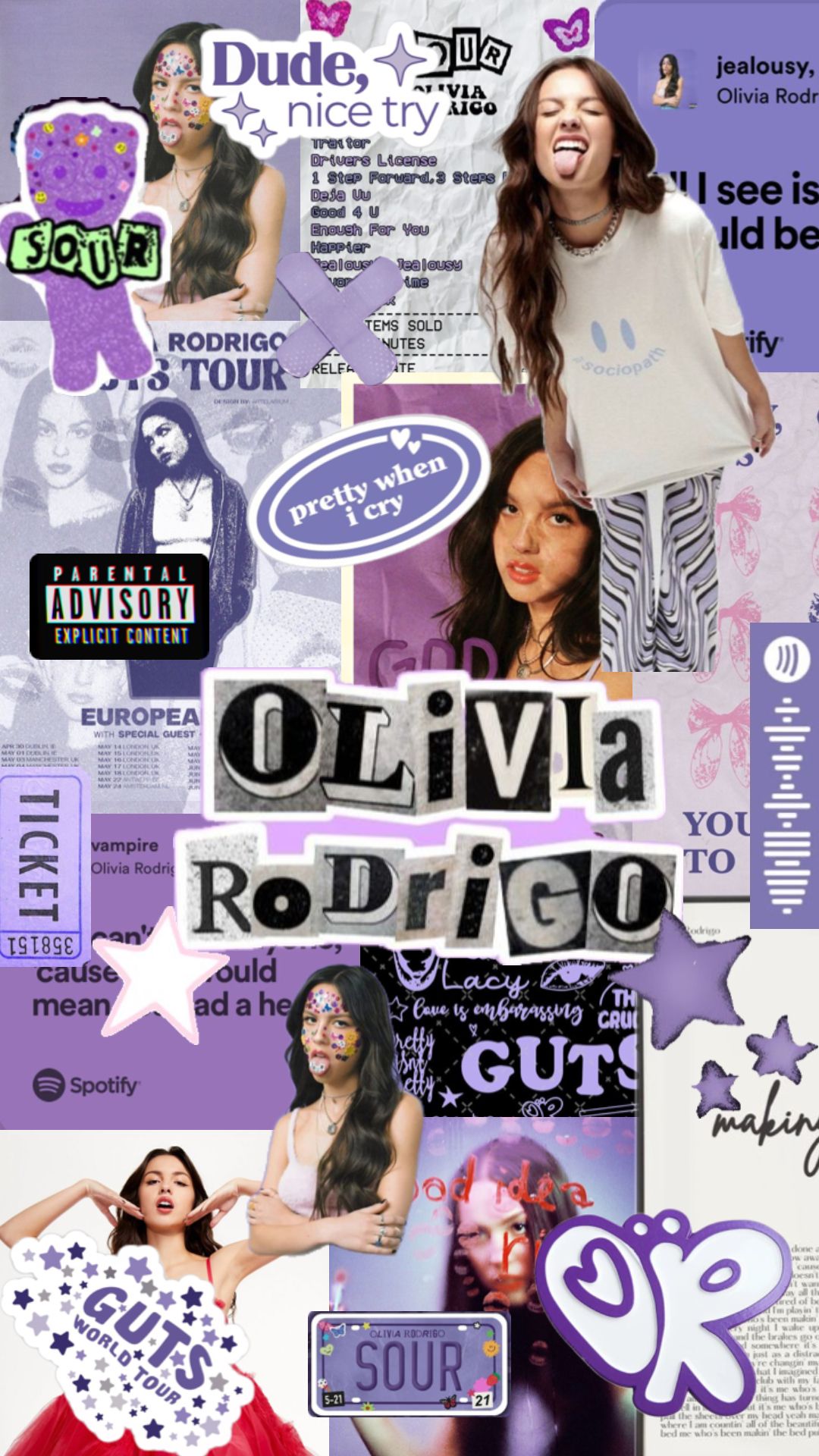 Olivia Rodrigo Wallpaper Sbthrn0101