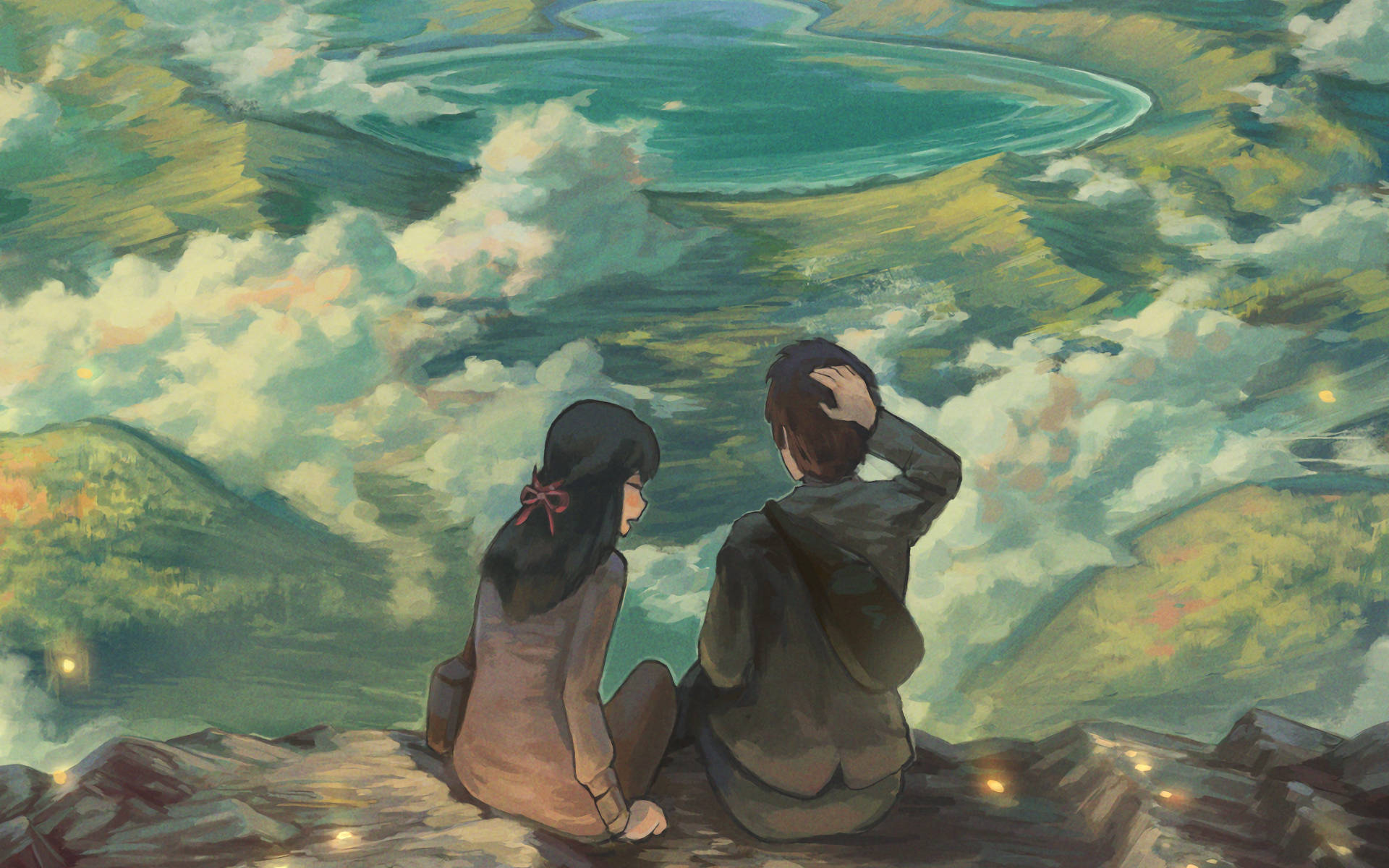 Your Name Anime Painting Wallpaper